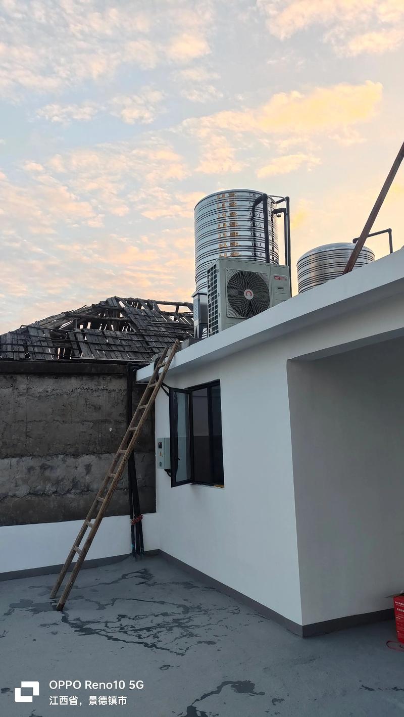 空气能热泵中央热水 宾馆酒店与工厂的高效节能新选择